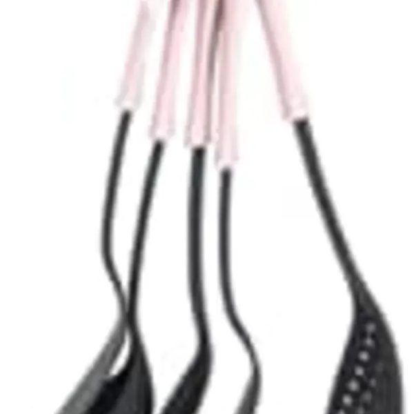 Set 5 Utensilios de Cocina Colores Surtidos 7house/Rosado