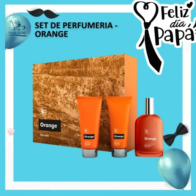 Ser de Perfumería Orange - for Men