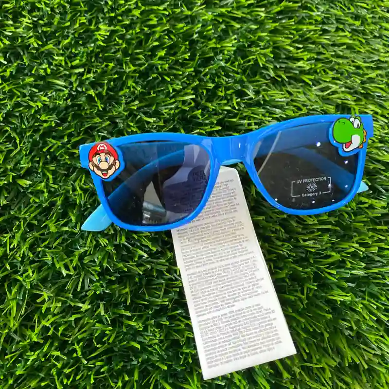 Gafas de niño de super mario