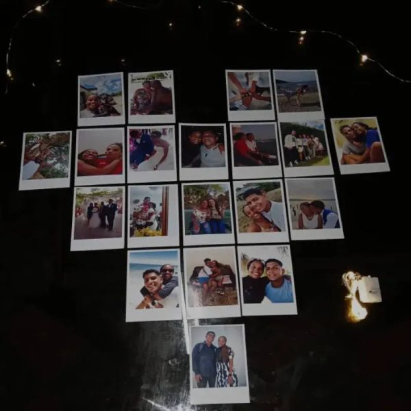 Fotos adhesivas con luces