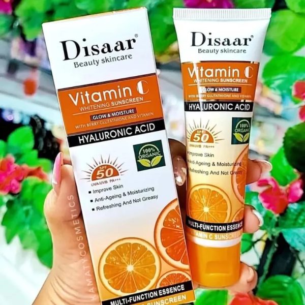 Protector Solar Blanqueador con Vitamina C Disaar Beauty Skincare SPF 50 PA+++