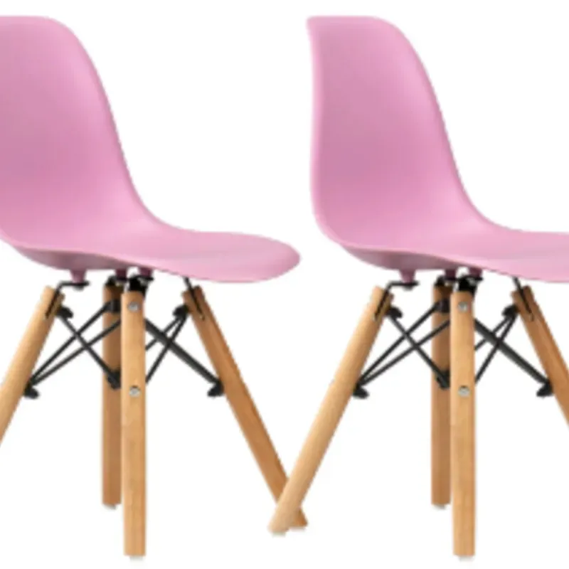 PACK 2 SILLA INFANTIL ROSA