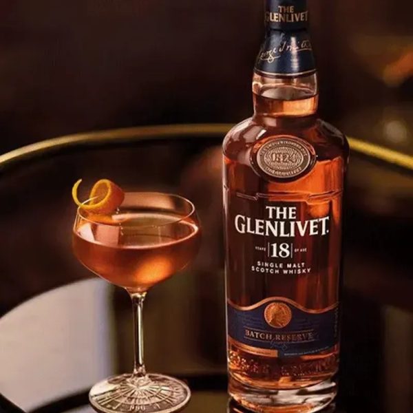 WHISKY GLENLIVET 18 AÑOS +2 ENERGIZANTES