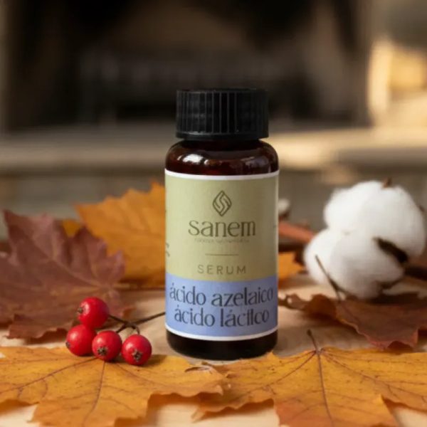 Serum de Ácido Láctico + Ácido Azelaico 30ml (Sanem)