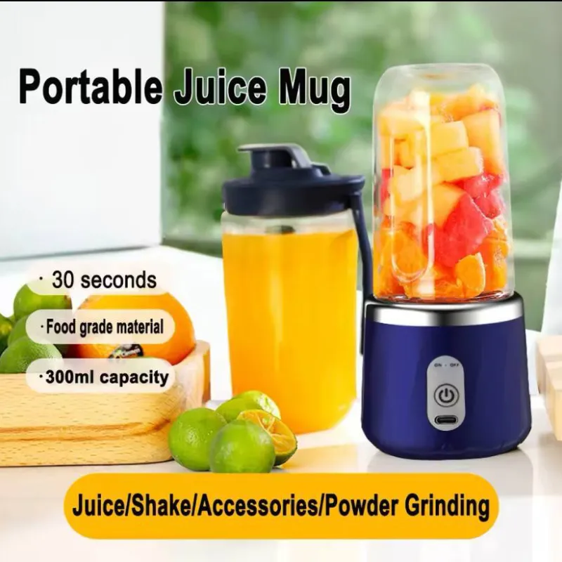 Exprimidor eléctrico portátil y compacto