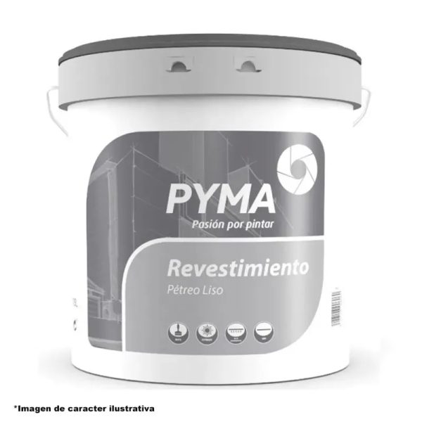 PYMA Revestimiento Pétreo Liso 15LTS BLANCO