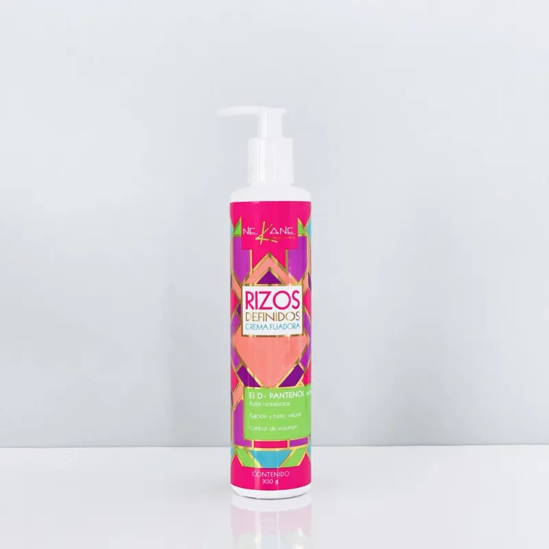 Crema fijadora de rizos