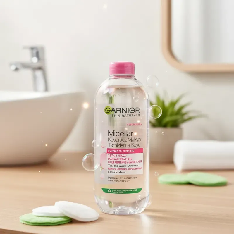 Agua micellar Garnier (10 usd)