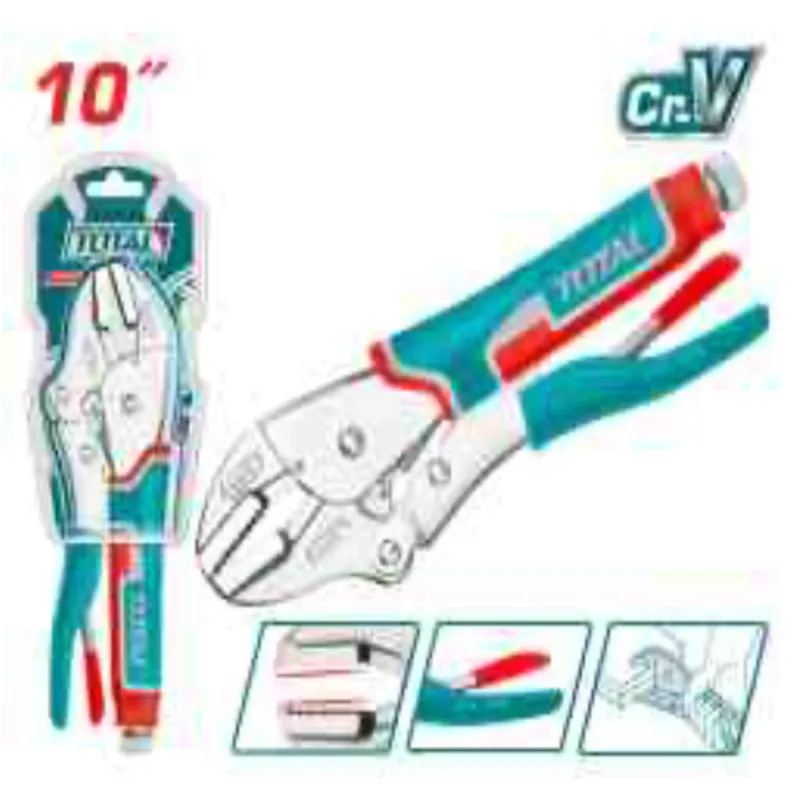 Pinza de mandíbula recta