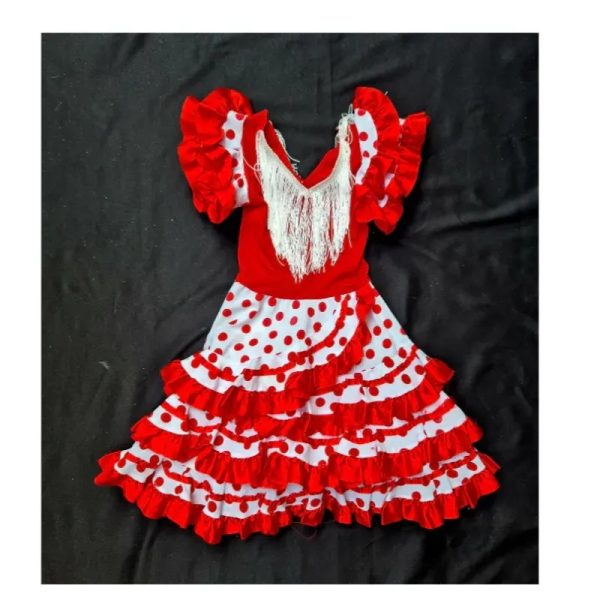 Traje de bailarina española.