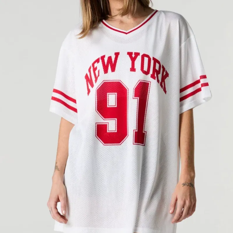 Pulover oversize deportivo