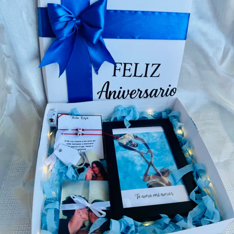 Caja con luces hadas