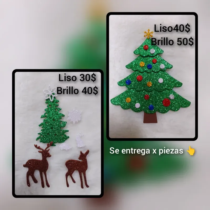 Troquelado navideño