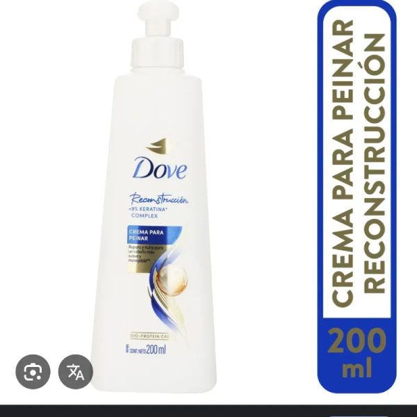 Crema de peinar dove