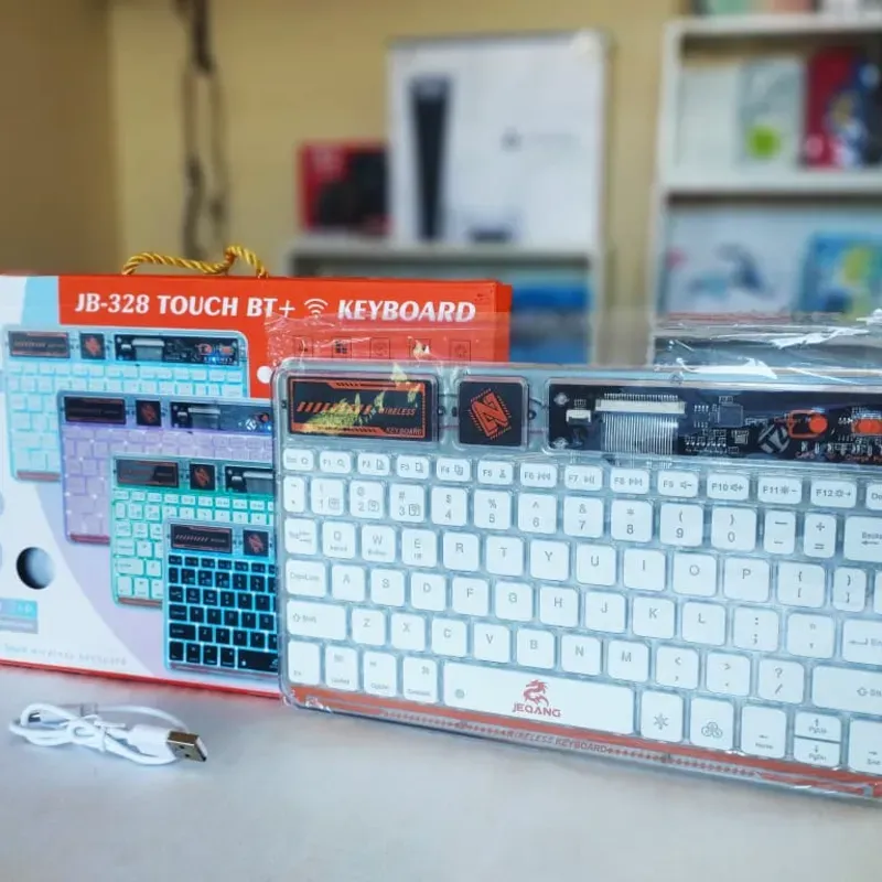 Teclado Inalámbrico con indicadores LED