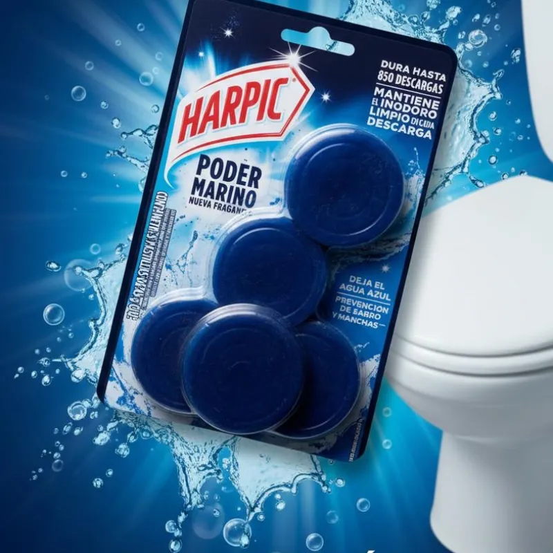 Pastillas inodor Harpic