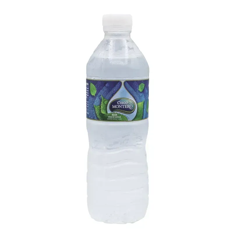 Agua . Blister de 12 pomos de 500 ML