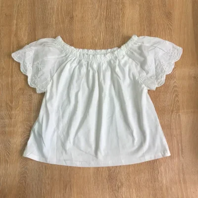 Blusa Mango color blanco