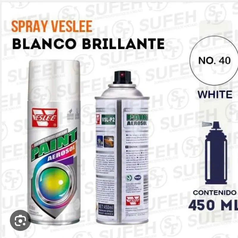 Pintura blanco brillo No.40