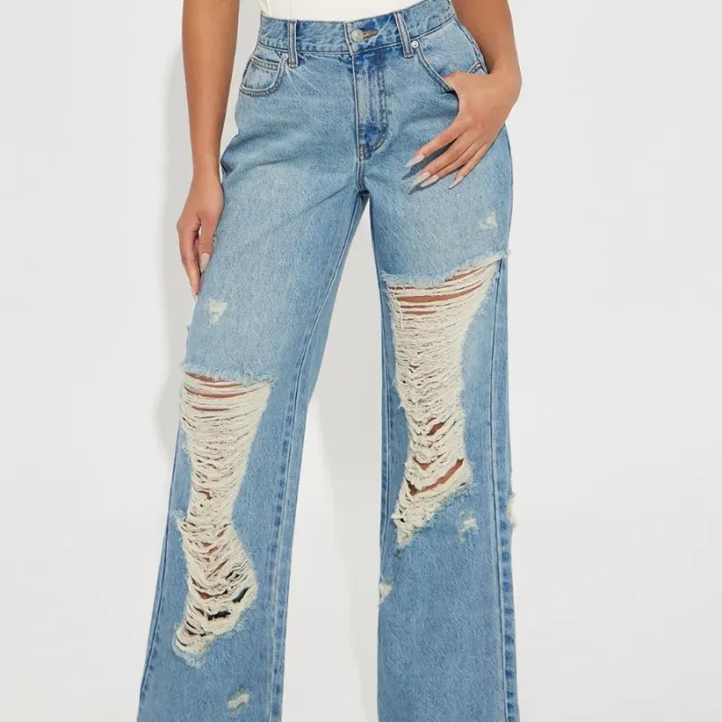  FashionNova Jeans — Azul Lavado Medio