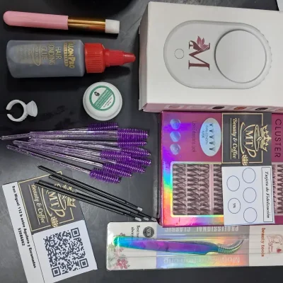 Kit de extensiones de Pestañas de punto