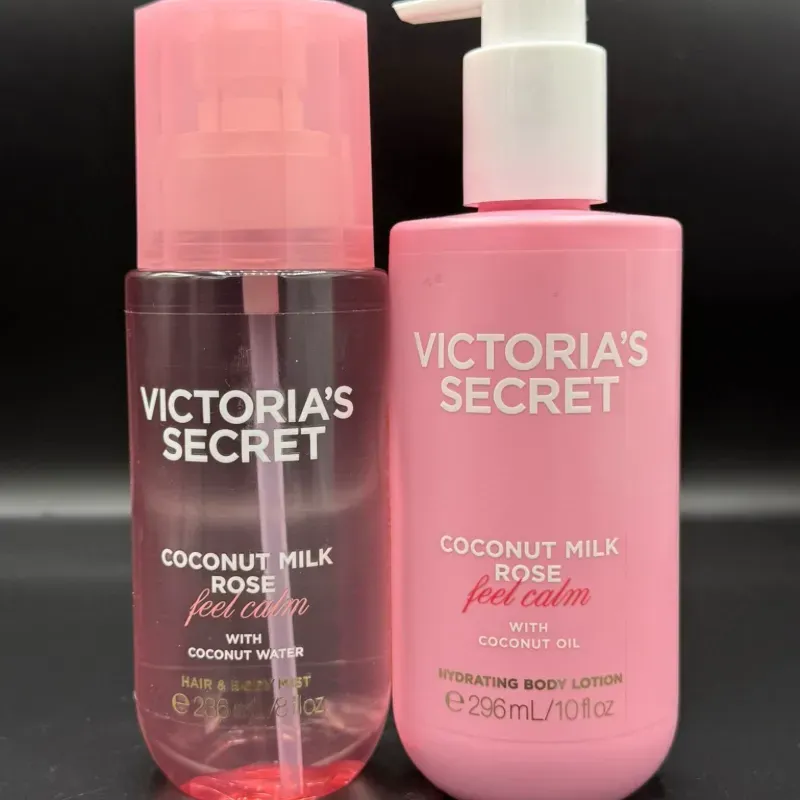 Set Victoria Secret Coconut Milk Rose