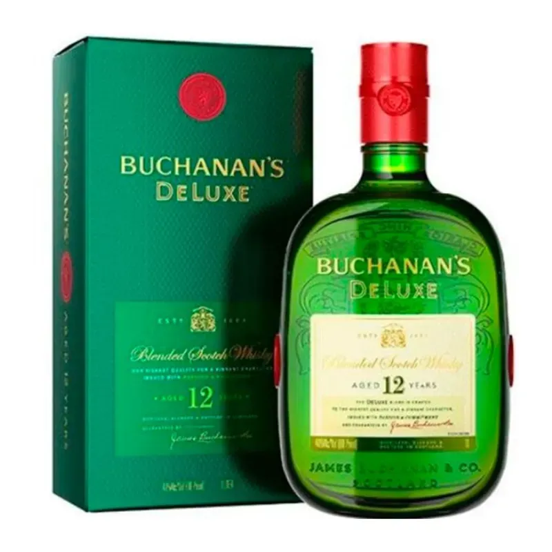 WHISKEY Buchanan´s  Deluxe  12 Años   1 ltrs