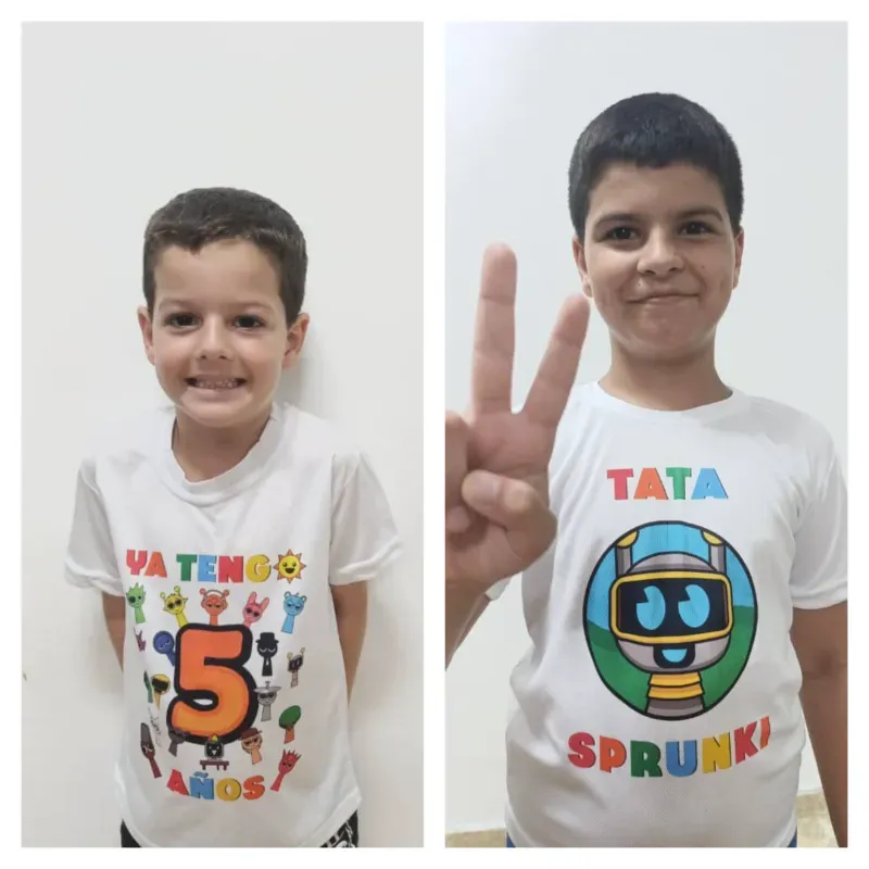 ✨ Pullovers blancos de niño tela Dry-FIT