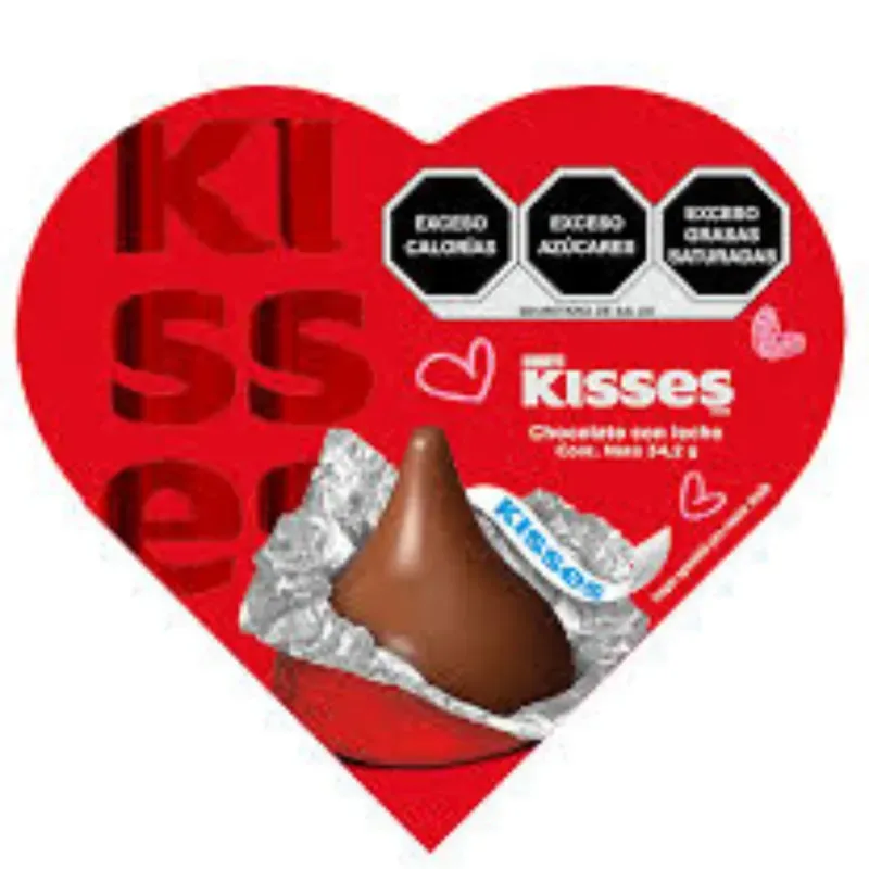 Chocolate HERSHEY'S KISSES con leche 34.2 g