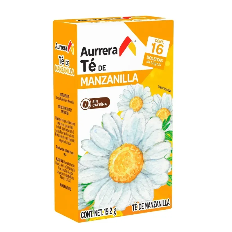 Té de manzanilla Aurrera