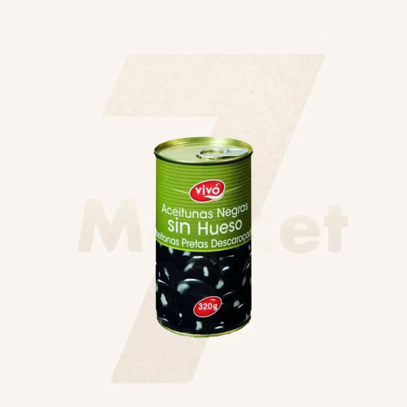 Aceitunas negras sin hueso