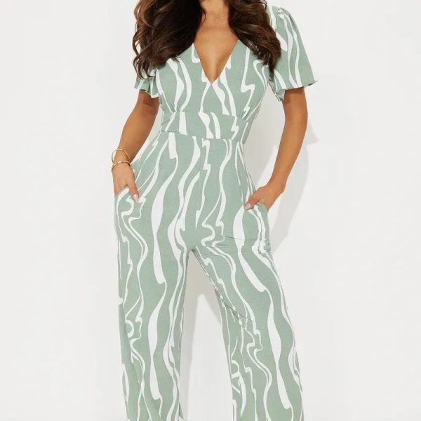 Mono verde fashion nova