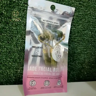 Rodillo de jade verde oscuro