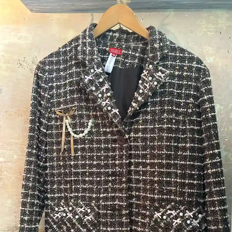 Chaqueta de tweed