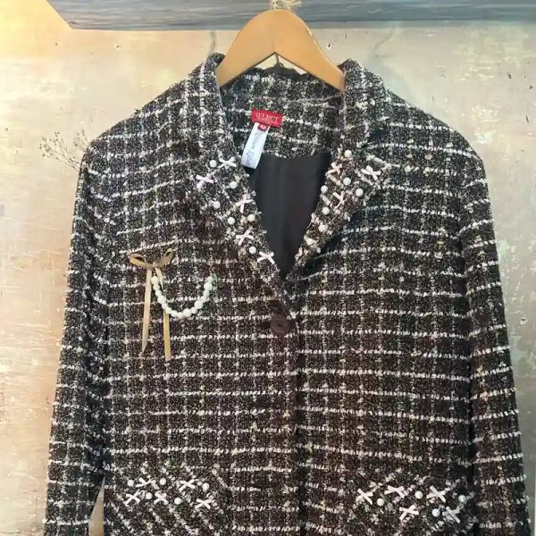 Chaqueta de tweed
