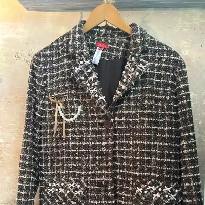 Chaqueta de tweed