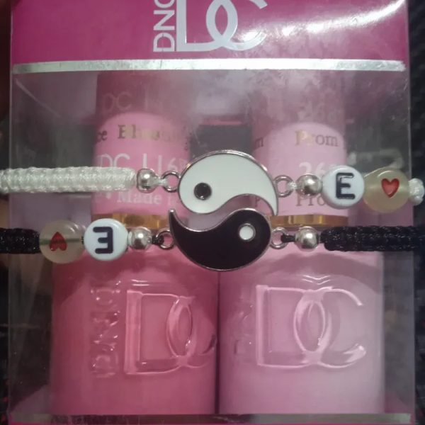 Ying-yang personalizado con las iniciales