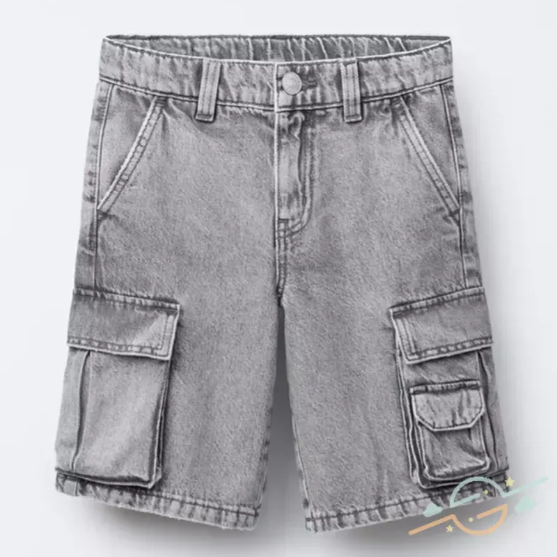 Bermuda gris ZARA #0002