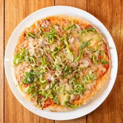 Pizza Pimiento y Cebolla