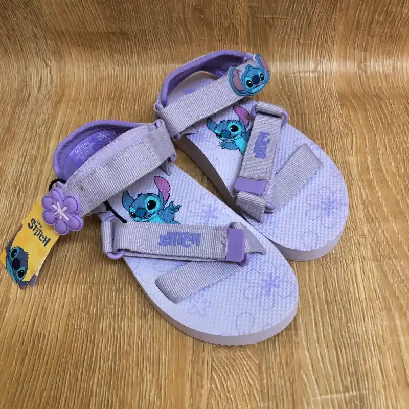 Sandalias de Stitch color violeta