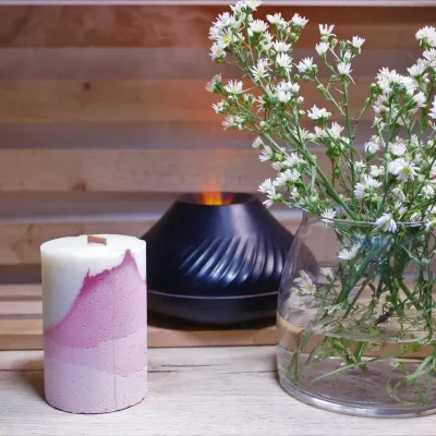 Vela de base varios tonos