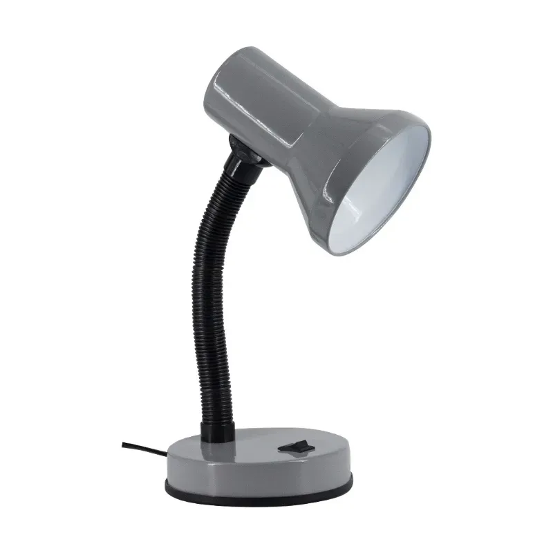 FLEXO ESCRITORIO GRIS 40W E27 (BOMBILLA NO INCL.)