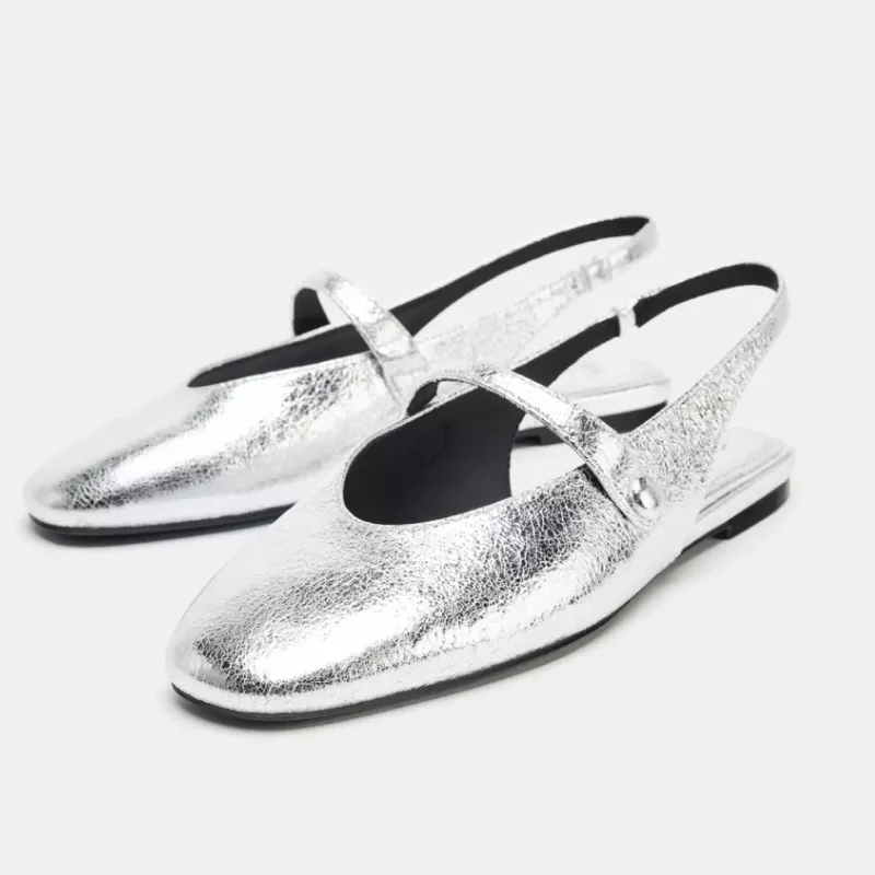Balerina efecto metalizado