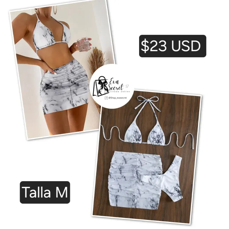 Conjunto de saya y bikini