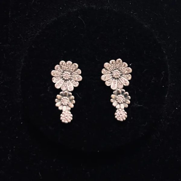 Aretes 3 flores