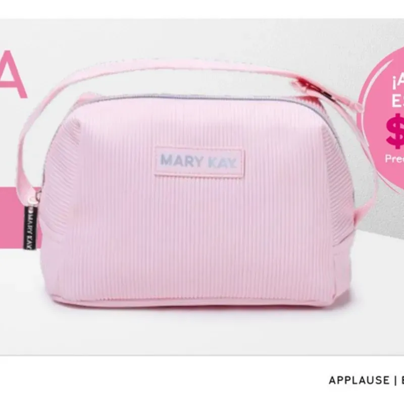 Cosmetiquera Mary Kay® Rosa de Edición Limitada.