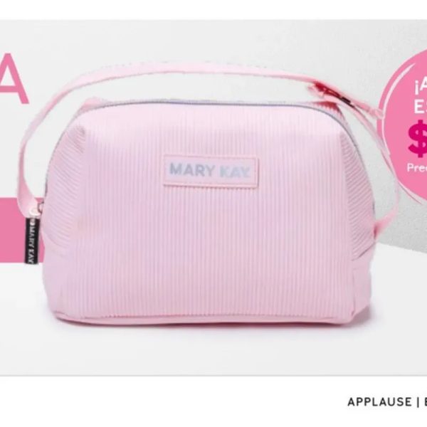 Cosmetiquera Mary Kay® Rosa de Edición Limitada.