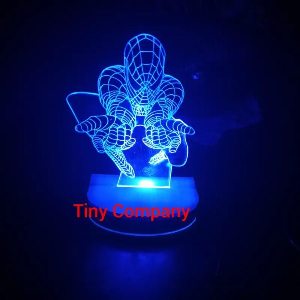 Lámparita 3D Spiderman