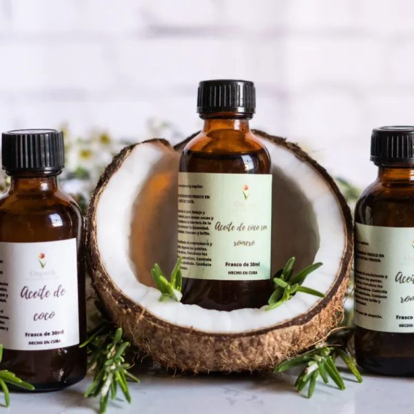 Aceite de romero y aguacate