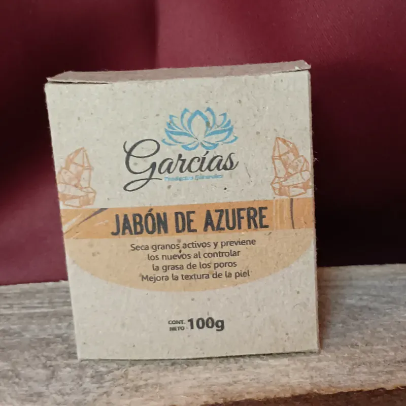Jabón de azufre 100g